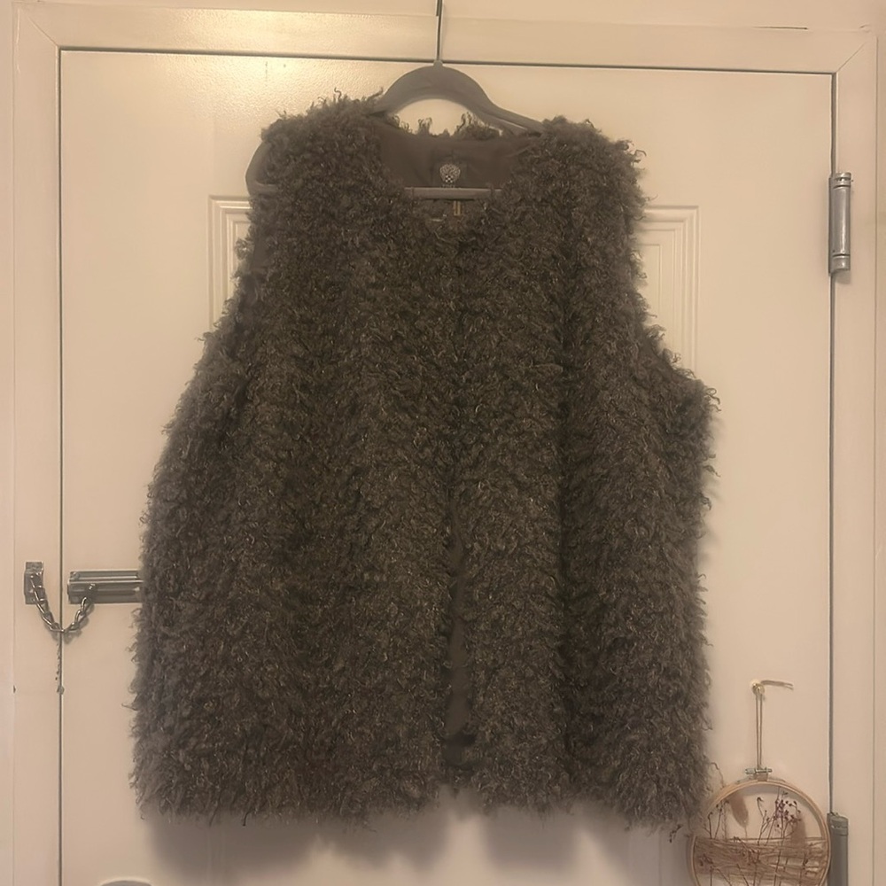 Gray vest